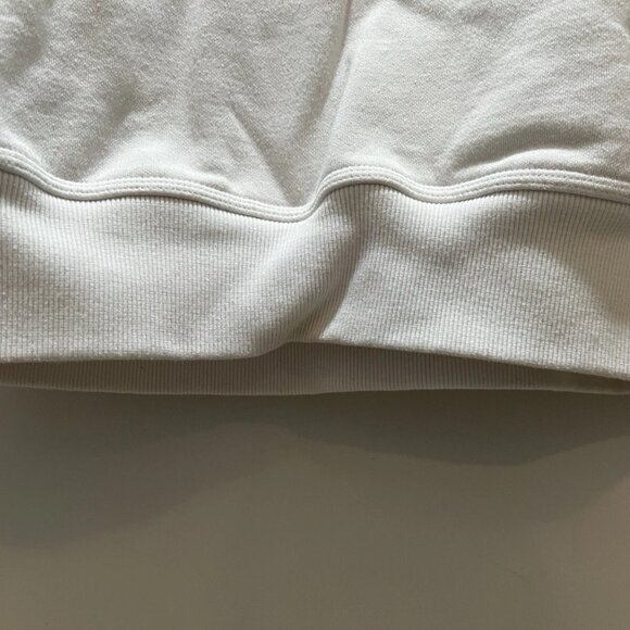 Champion Spellout Sweater Adult Medium White Hoodie Sweatshirt Pullover Mens - Picture 4 of 14